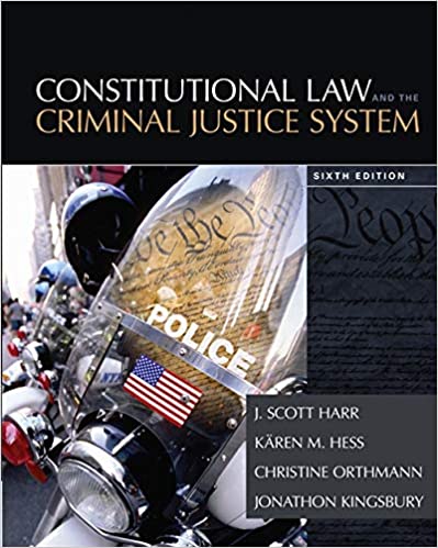 cover image of Constitutional Law and the Criminal Justice System