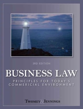 cover image of Business Law: Principles for Today's Commercial Environment