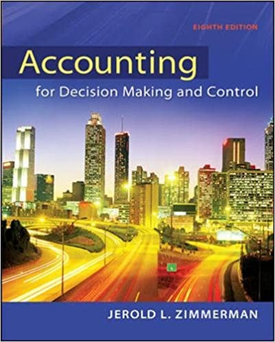 cover image of Accounting for Decision Making and Control
