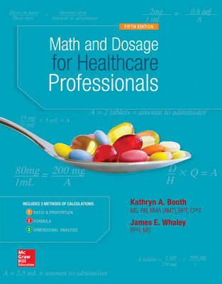 cover image of Math and Dosage Calculations for Health Care