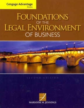 cover image of Cengage Advantage Books: Foundations of the Legal Environment of Business