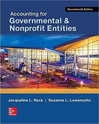 cover image of Accounting for Governmental & Nonprofit Entities