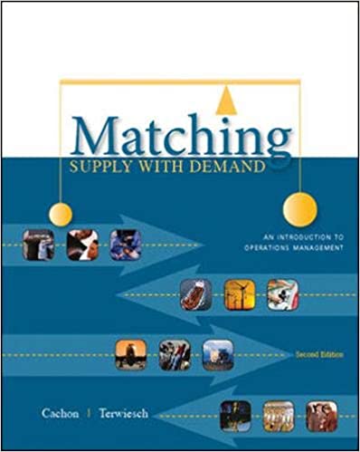 cover image of Matching Supply with Demand: An Introduction to Operations Management