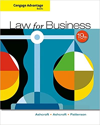 cover image of Cengage Advantage Books: Law for Business