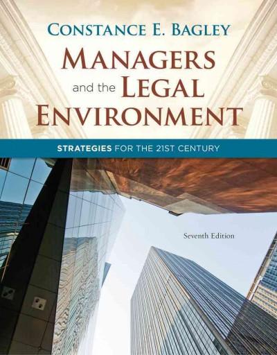 cover image of Managers and the Legal Environment