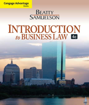 cover image of Cengage Advantage Books: Introduction to Business Law
