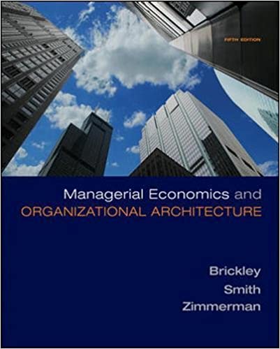 cover image of Managerial Economics & Organizational Architecture