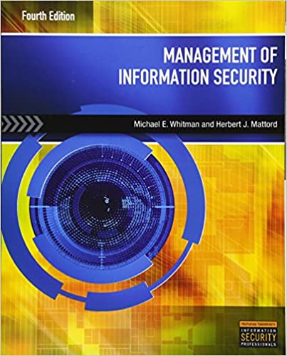 cover image of Management of Information Security
