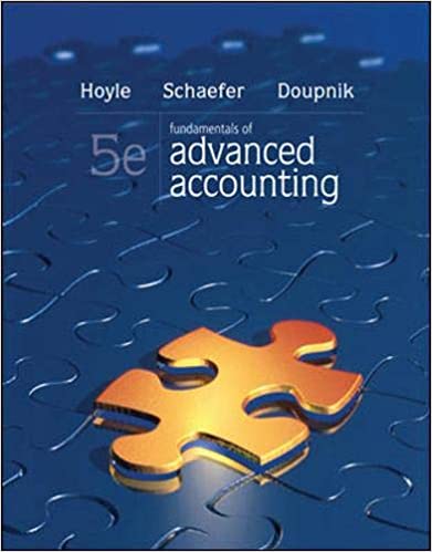 cover image of Fundamentals of Advanced Accounting