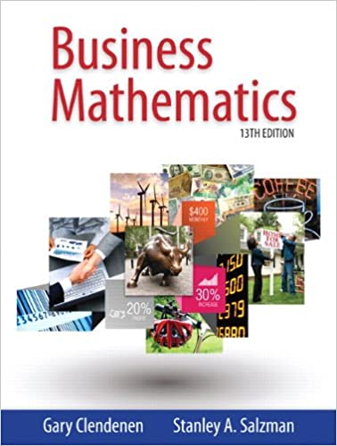 cover image of Business Mathematics