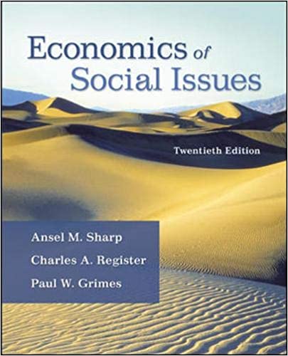 cover image of Economics of Social Issues