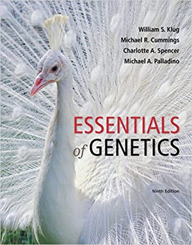 cover image of Essentials of Genetics