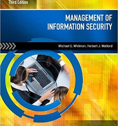 cover image of Management of Information Security