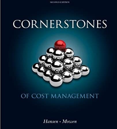 cover image of Cornerstones of Cost Management