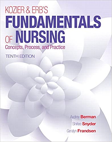 cover image of Kozier & Erb's Fundamentals of Nursing