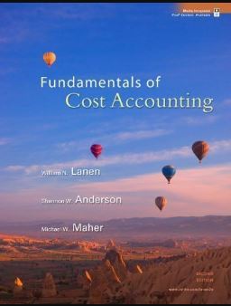 cover image of Fundamentals of Cost Accounting
