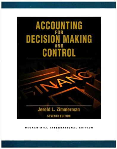 cover image of Accounting for Decision Making and Control
