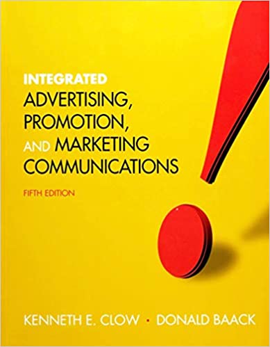 cover image of Integrated Advertising, Promotion and Marketing Communications