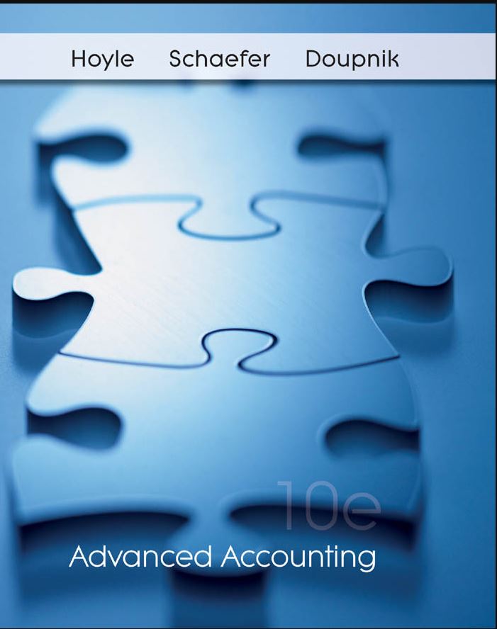 cover image of Advanced Accounting