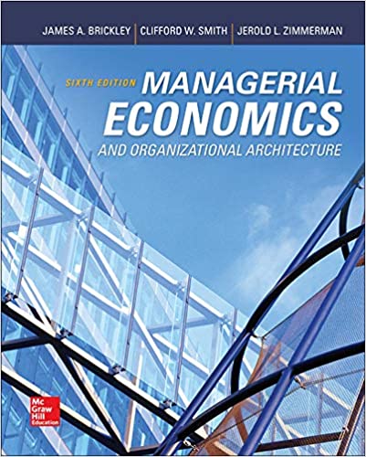cover image of Managerial Economics & Organizational Architecture
