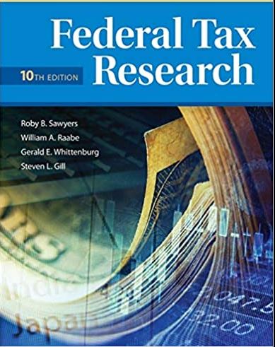 cover image of Federal Tax Research