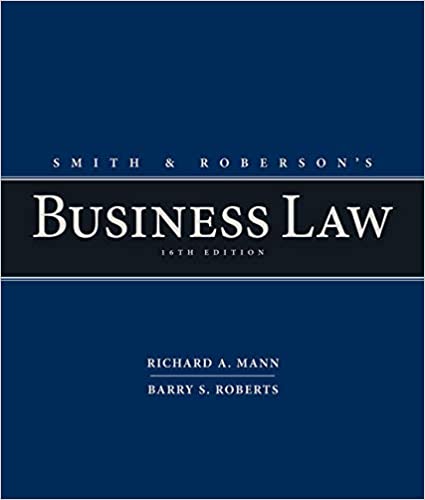 cover image of Smith and Roberson's Business Law