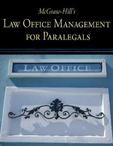 cover image of McGraw-Hill's Law Office Management for Paralegals