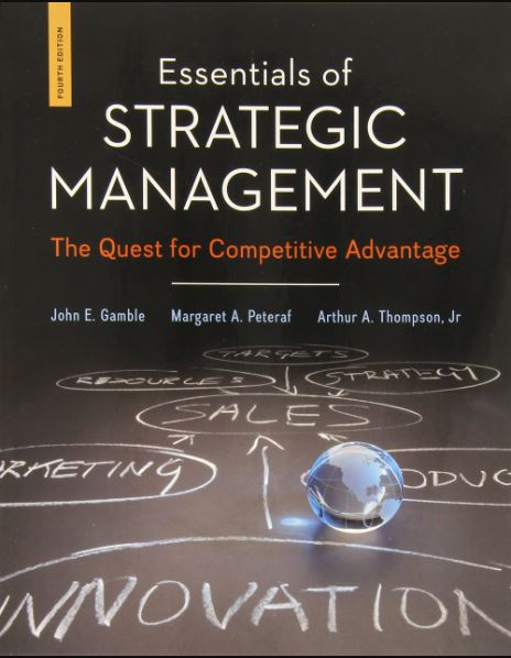 cover image of Essentials of Strategic Management: The Quest for Competitive Advantage