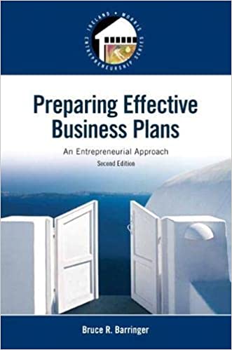 cover image of Preparing Effective Business Plans An Entrepreneurial Approach