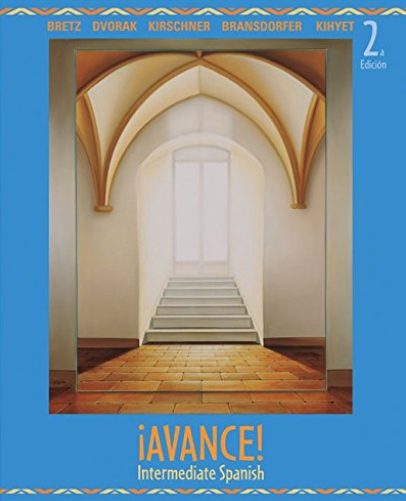 cover image of ¡ Avance Intermediate Spanish