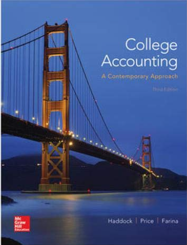 cover image of College Accounting