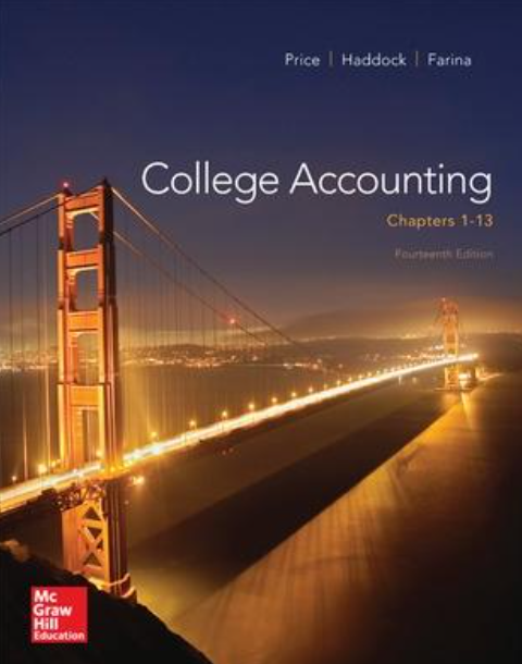 cover image of College Accounting (Chapters. 1-13)