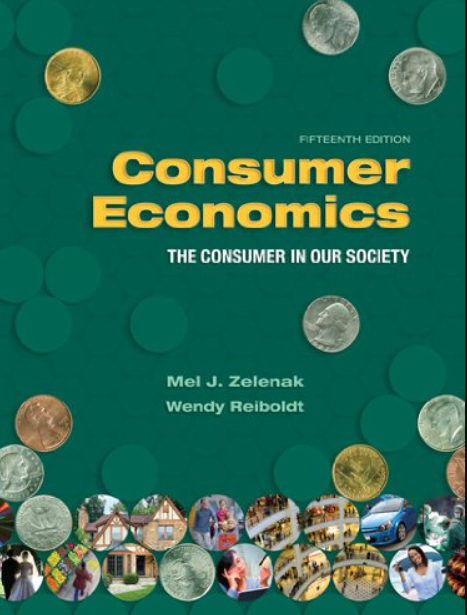 cover image of Consumer Economics: The Consumer in Our Society