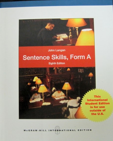 cover image of Sentence Skills: A Workbook for Writers