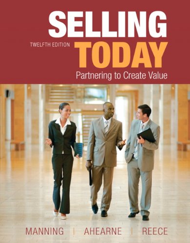 cover image of Selling Today: Partnering to Create Value