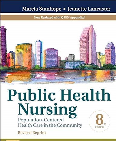 cover image of Public Health Nursing: Population-Centered Health Care in the Community
