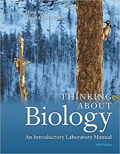 cover image of Thinking About Biology: An Introductory Laboratory Manual
