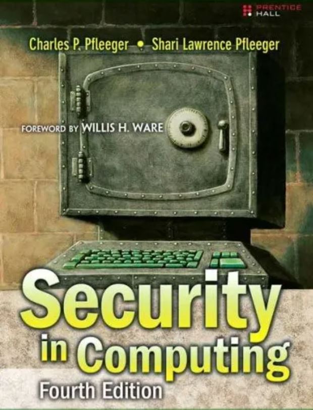 cover image of Security in Computing