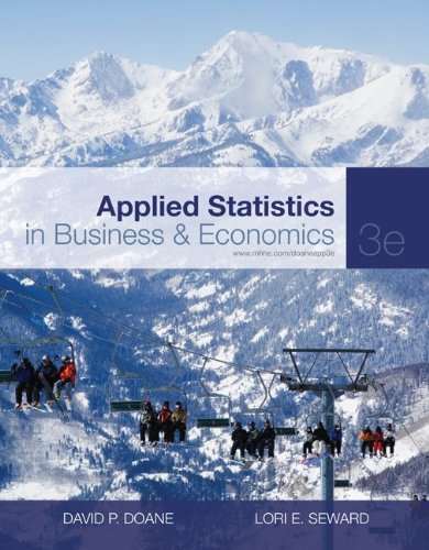 cover image of Applied Statistics in Business & Economics