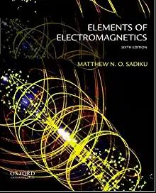 cover image of Elements of Electromagnetics