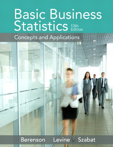 cover image of Basic Business Statistics: Concepts And Applications