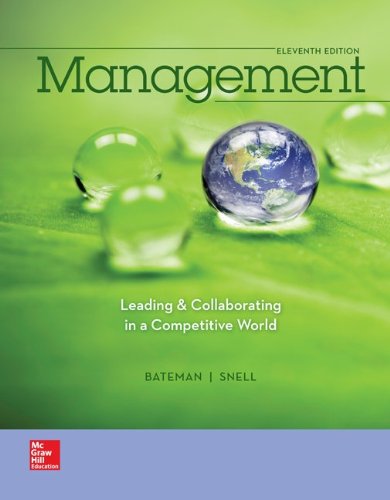 cover image of Management : Leading & Collaborating in the Competitive World