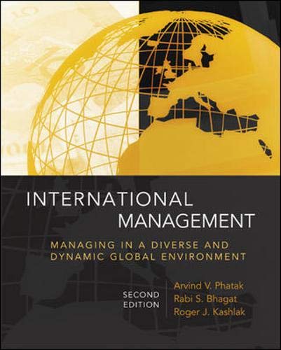 cover image of International Management: Managing in a Diverse and Dynamic Global Environment