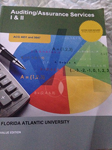 cover image of Auditing & Assurance Services: A Systematic Approach
