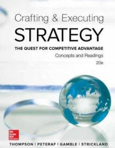 cover image of Crafting and Executing Strategy: Concepts and Readings 