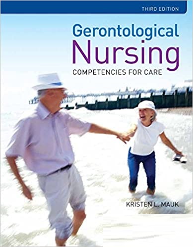 cover image of Gerontological Nursing: Competencies for Care