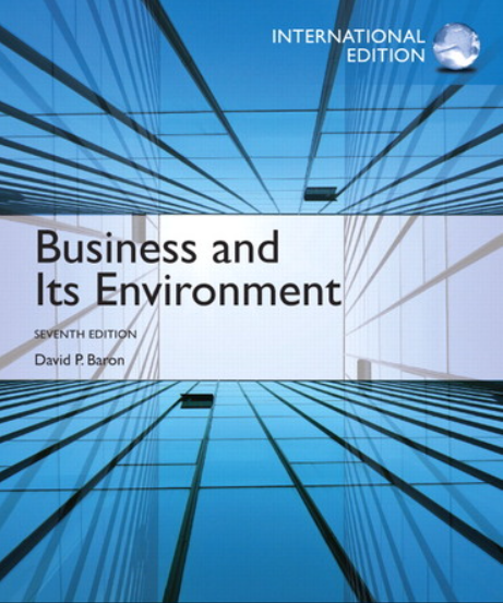 cover image of Business and Its Environment