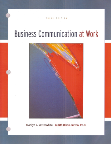 cover image of Business Communication At Work