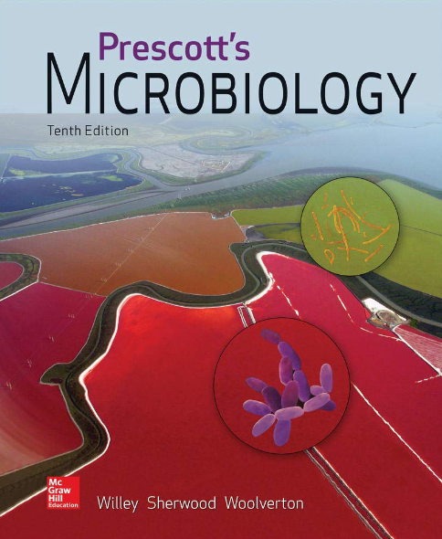 cover image of Prescott's Microbiology