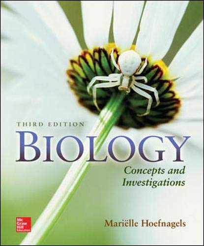 cover image of Biology: Concepts and Investigations